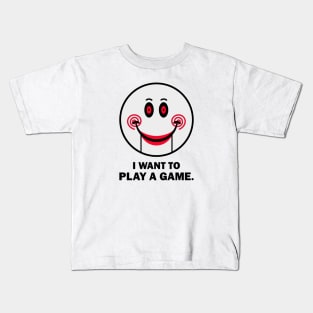 JIGSAW EMOTICON Logo Design Kids T-Shirt